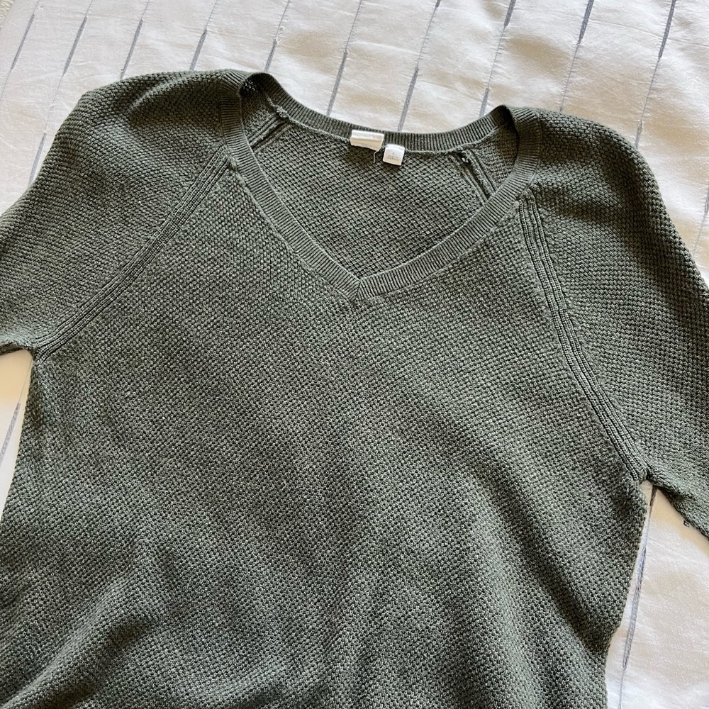 Olive green sweater